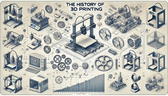 Die Geschichte des 3D-Drucks: Von den Anfängen bis zur modernen Technologie