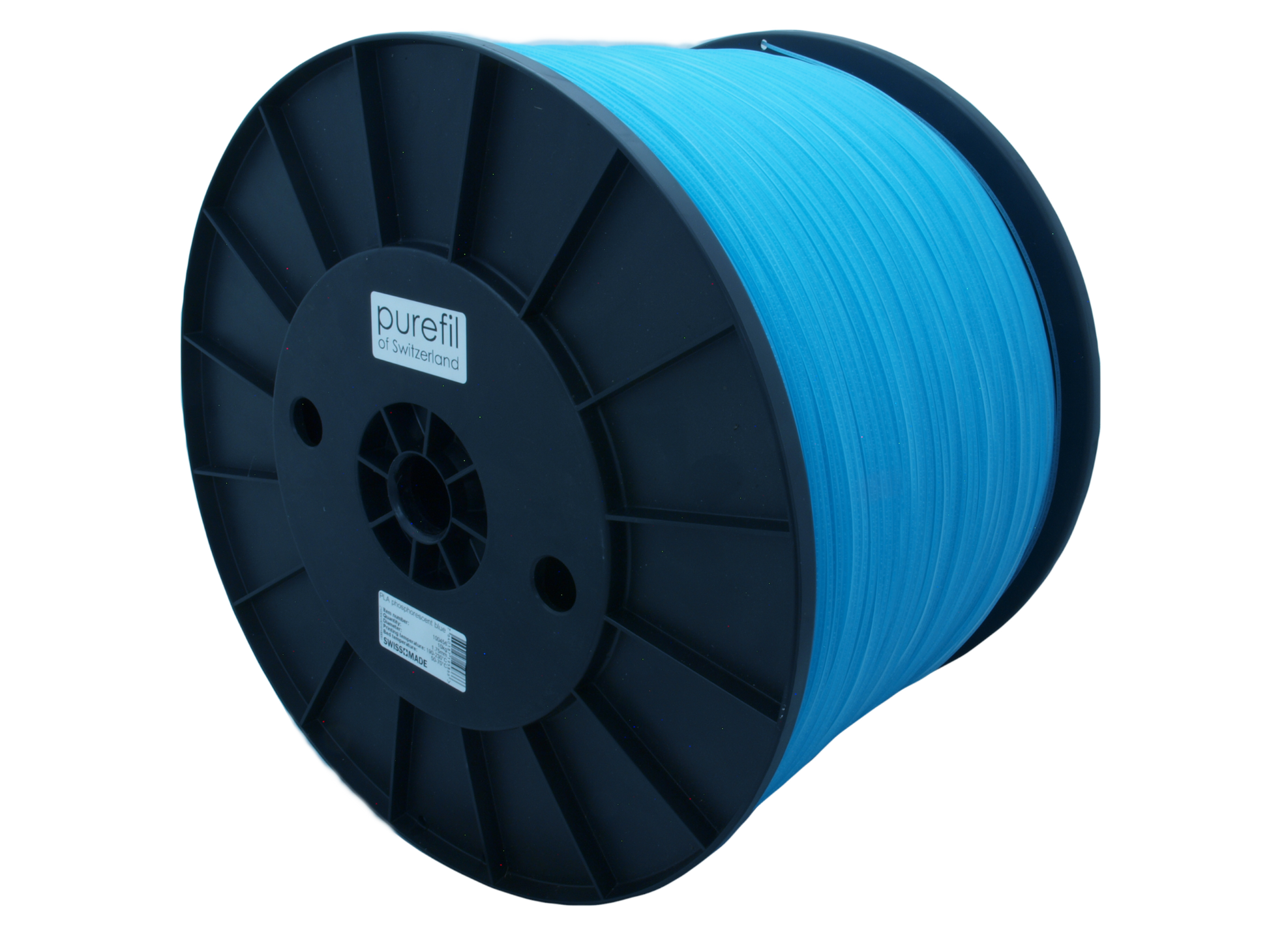 purefil PLA phosphoreszierend blau 10kg 1.75mm