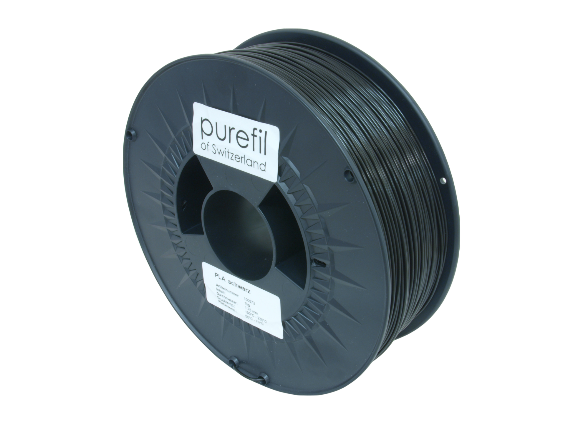 purefil PLA-R tiefschwarz 1kg 1.75mm