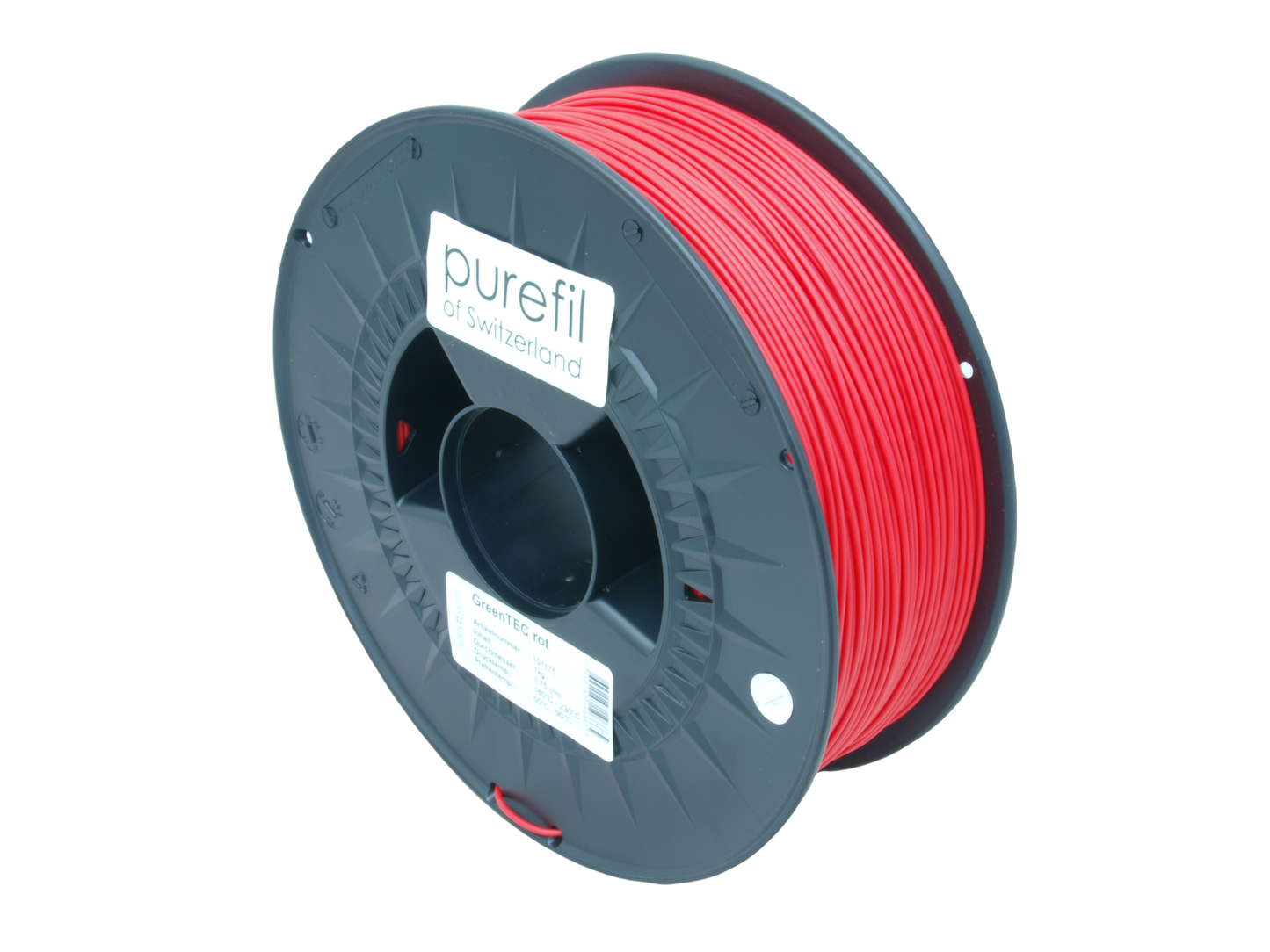 purefil GreenTEC verkehrsrot 1kg 1.75mm